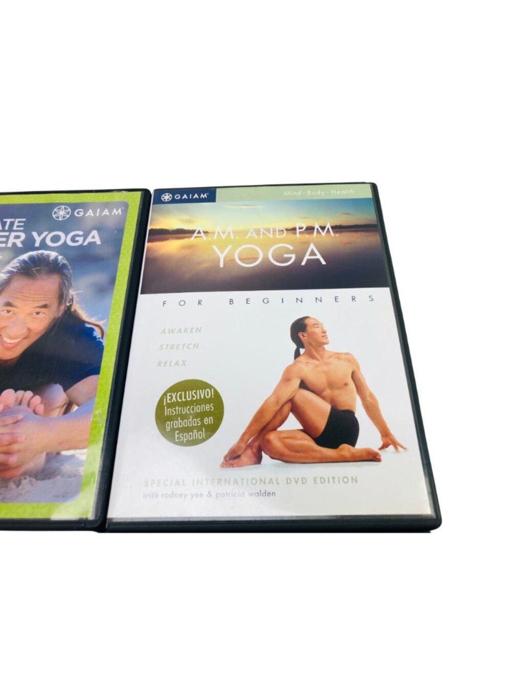 Rodney Yee Yoga DVD Lot of 4 Power Yoga, Burn, For Your Week, AM & PM Yoga - Picture 4 of 10
